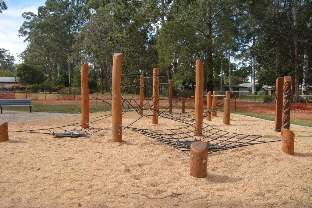 NATURE PLAY ROPE PLAYGROUND