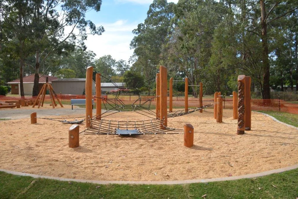 NATURE PLAY ROPE PLAYGROUND