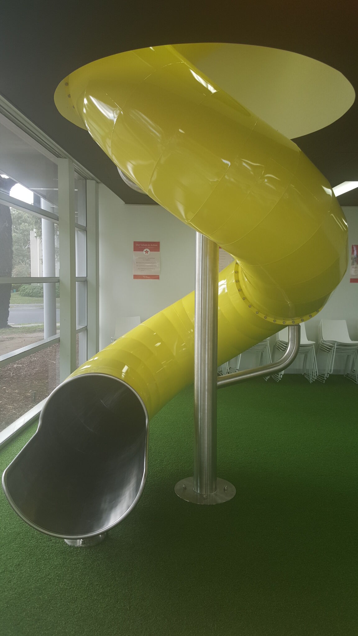 Playground Indoor Stainless Steel Slide