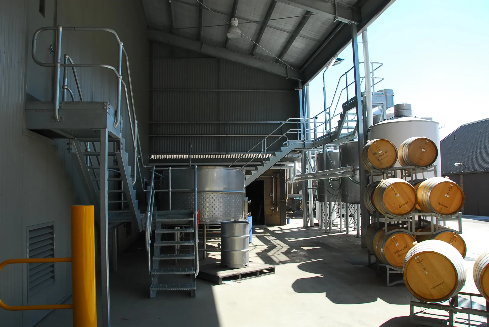 Winery fabrication