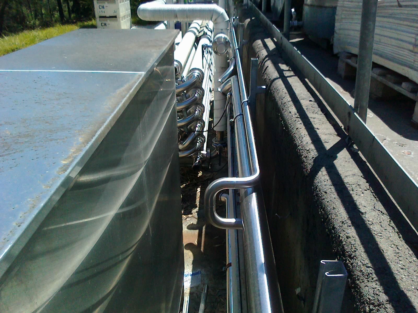 Food and Beverage Stainless Steel piping