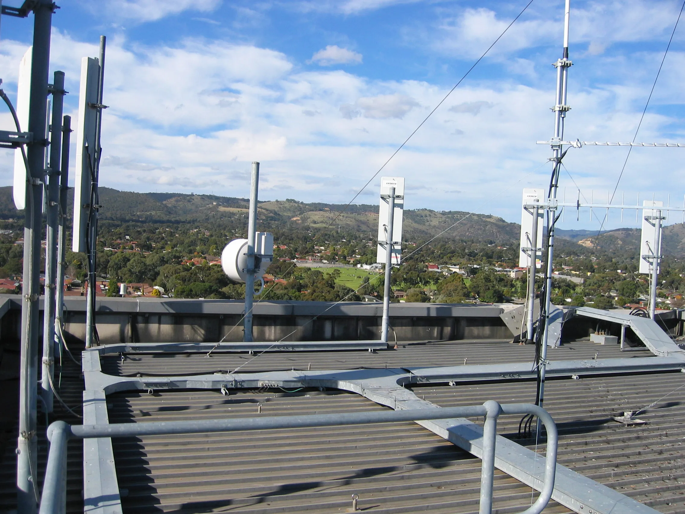 Telco Telecommunication Hospital roof Towers