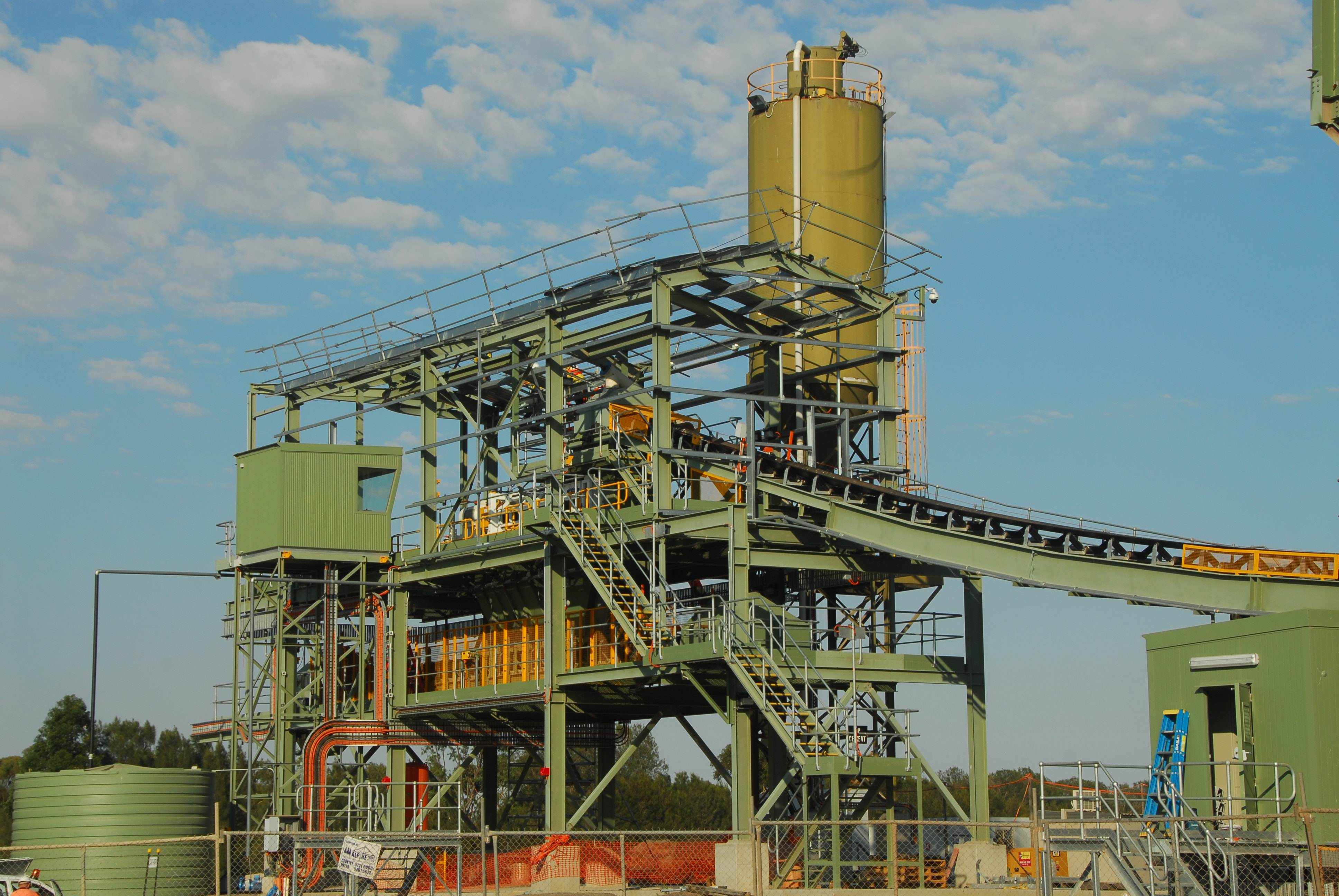 Steel fabrication work for the Mining Industry