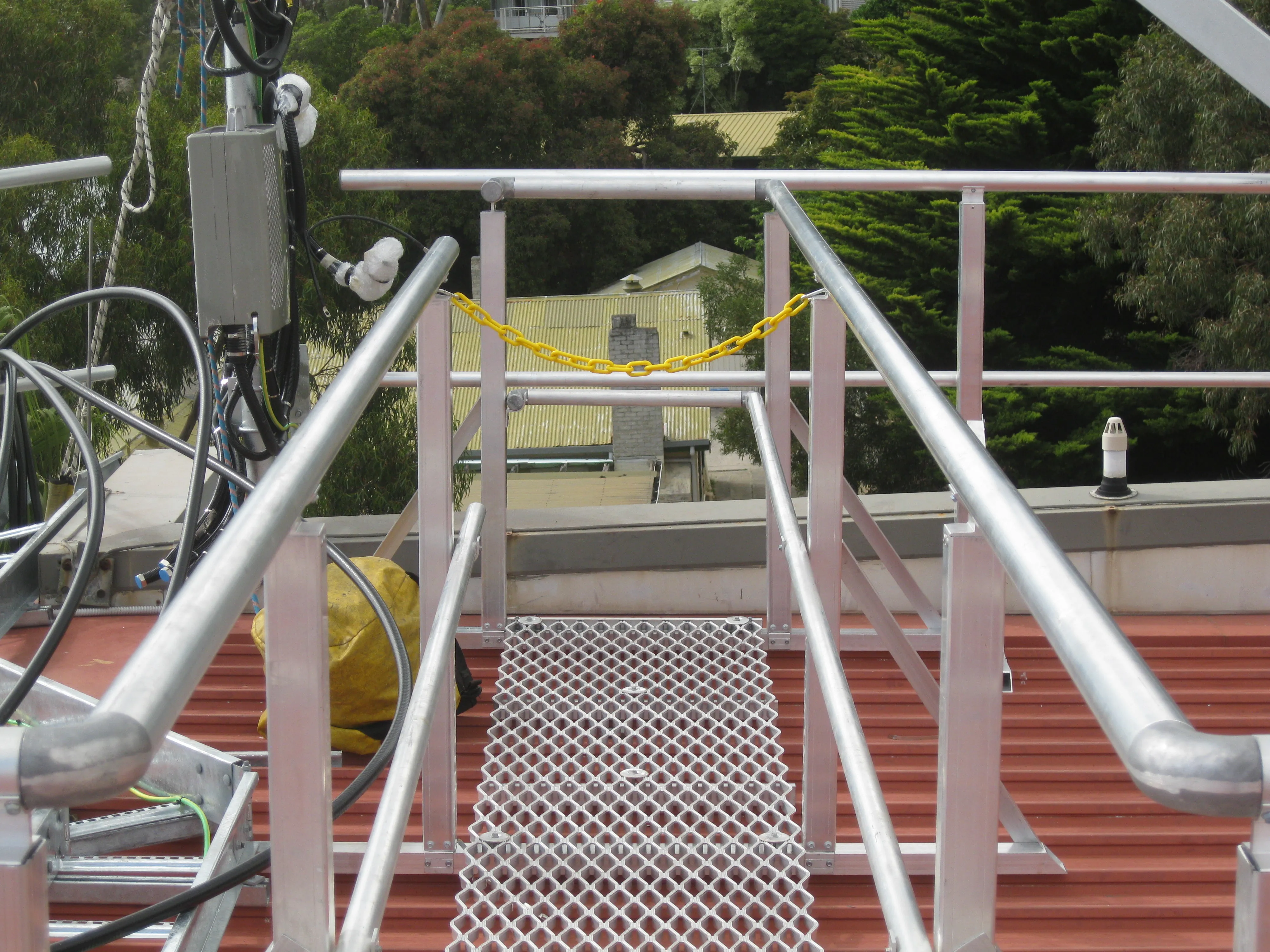 Roof Access Platform and Handrails St kilda